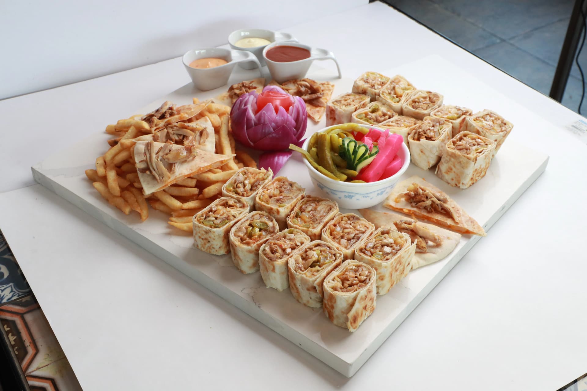 Saj Family Platter (Serves 5-6 )